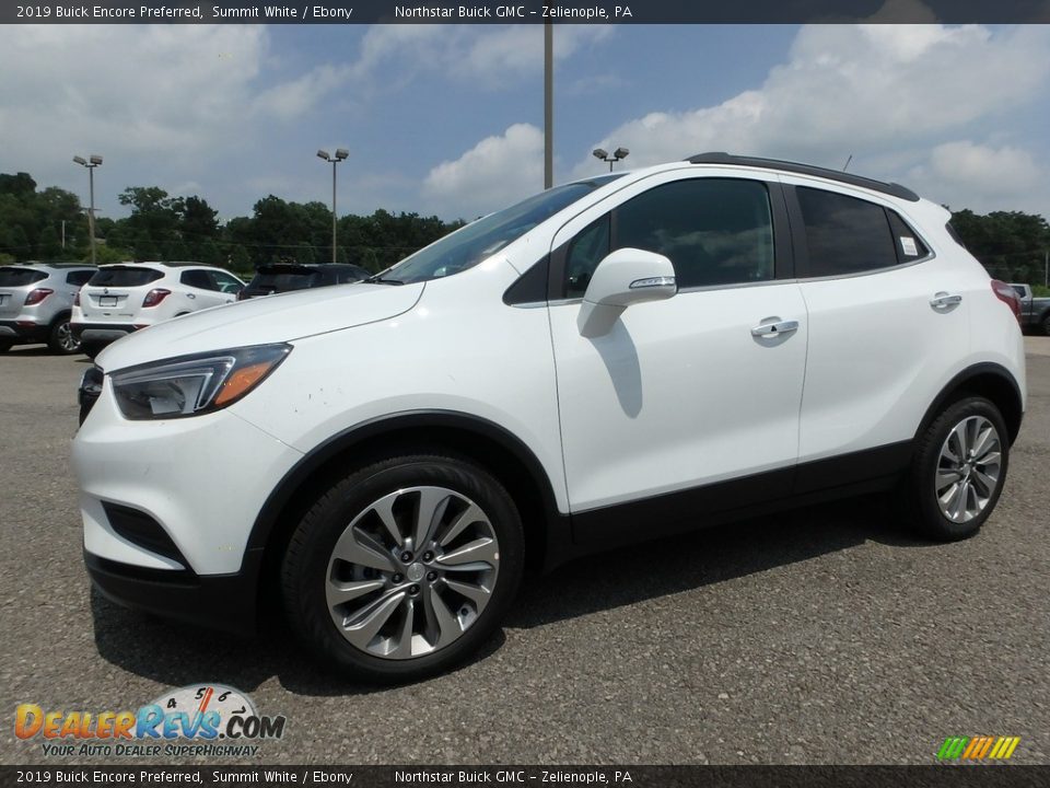2019 Buick Encore Preferred Summit White / Ebony Photo #1