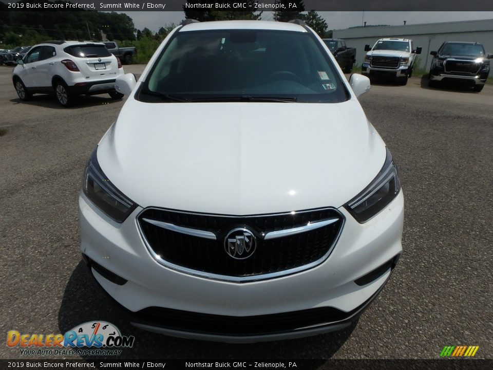 2019 Buick Encore Preferred Summit White / Ebony Photo #2
