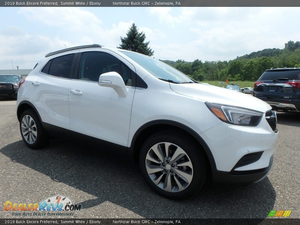2019 Buick Encore Preferred Summit White / Ebony Photo #3
