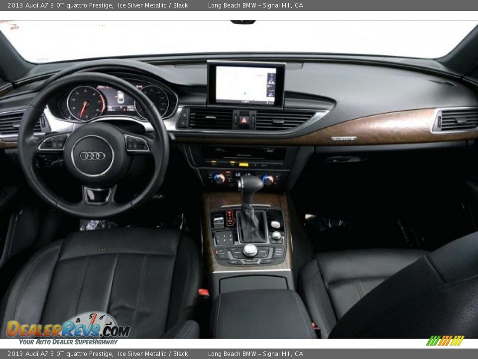 2013 Audi A7 3.0T quattro Prestige Ice Silver Metallic / Black Photo #20