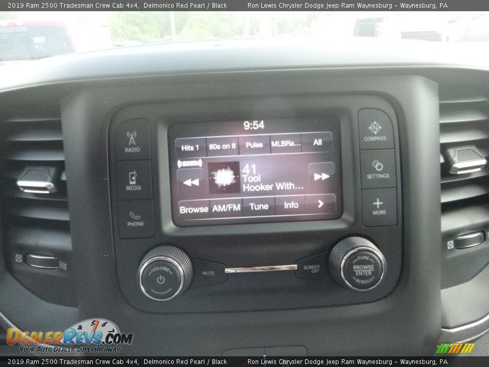 2019 Ram 2500 Tradesman Crew Cab 4x4 Delmonico Red Pearl / Black Photo #15