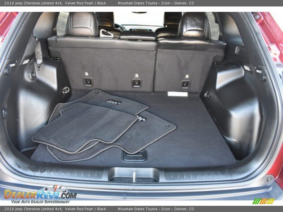 2019 Jeep Cherokee Limited 4x4 Velvet Red Pearl / Black Photo #26