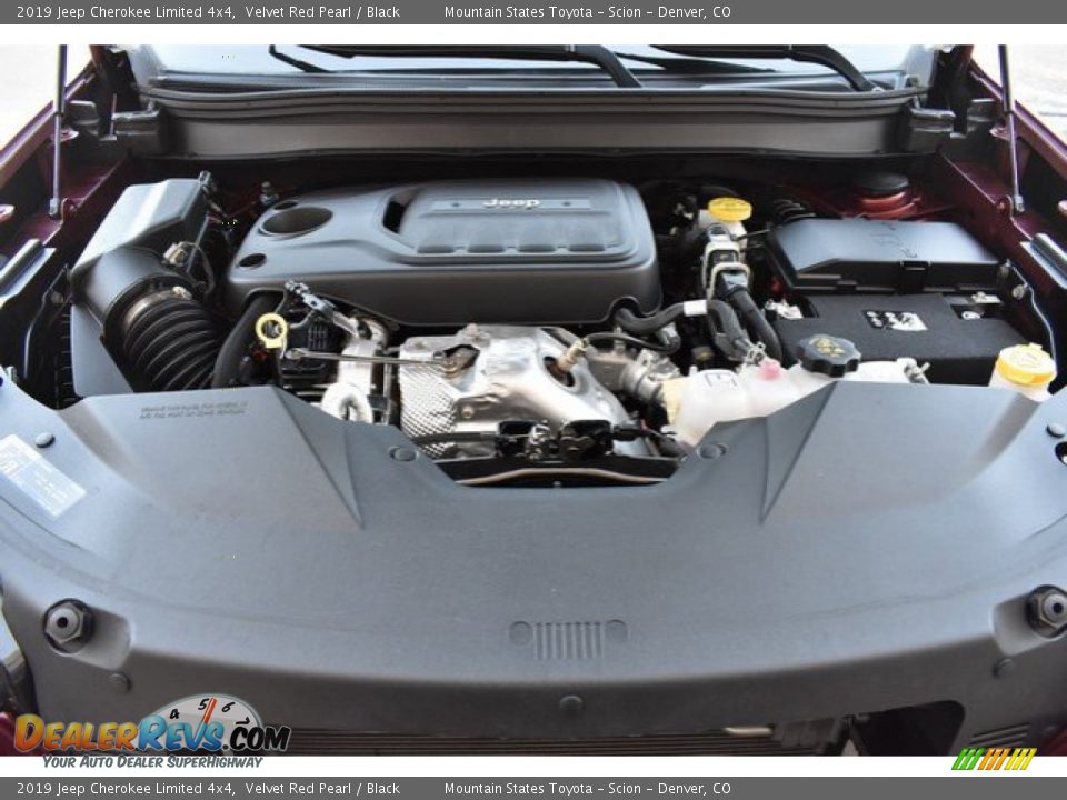 2019 Jeep Cherokee Limited 4x4 Velvet Red Pearl / Black Photo #27