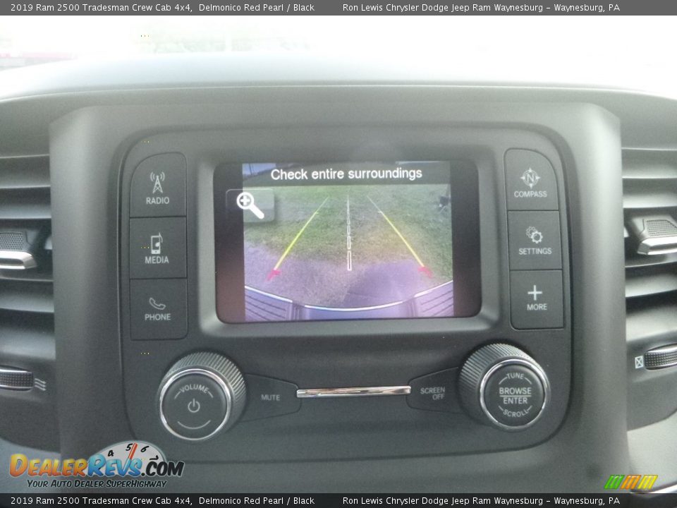 2019 Ram 2500 Tradesman Crew Cab 4x4 Delmonico Red Pearl / Black Photo #16