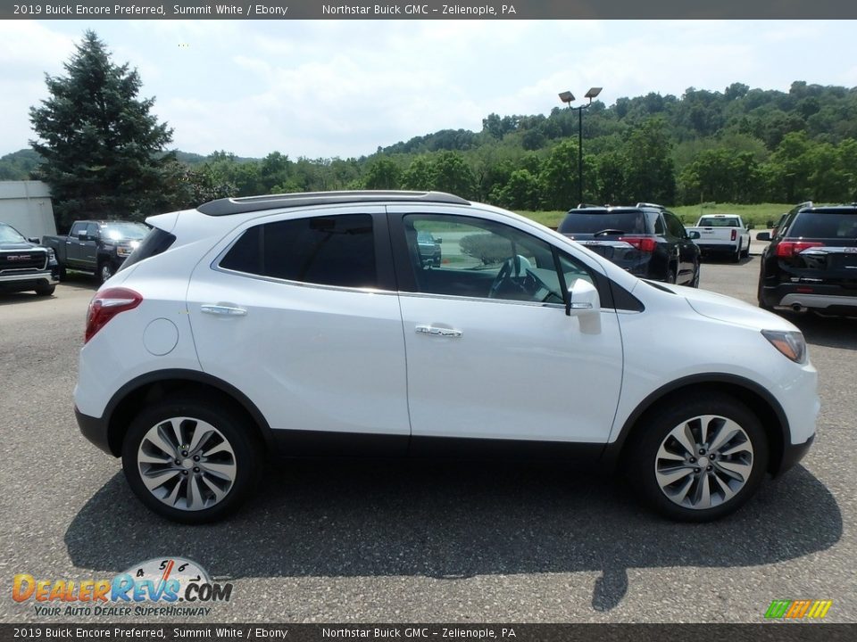2019 Buick Encore Preferred Summit White / Ebony Photo #4