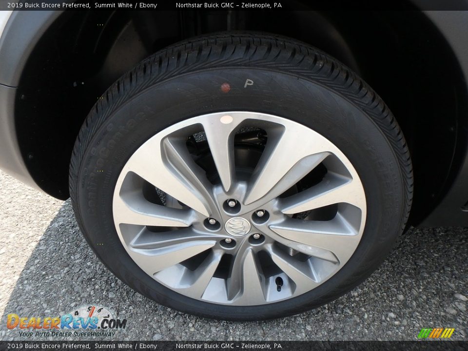 2019 Buick Encore Preferred Summit White / Ebony Photo #5