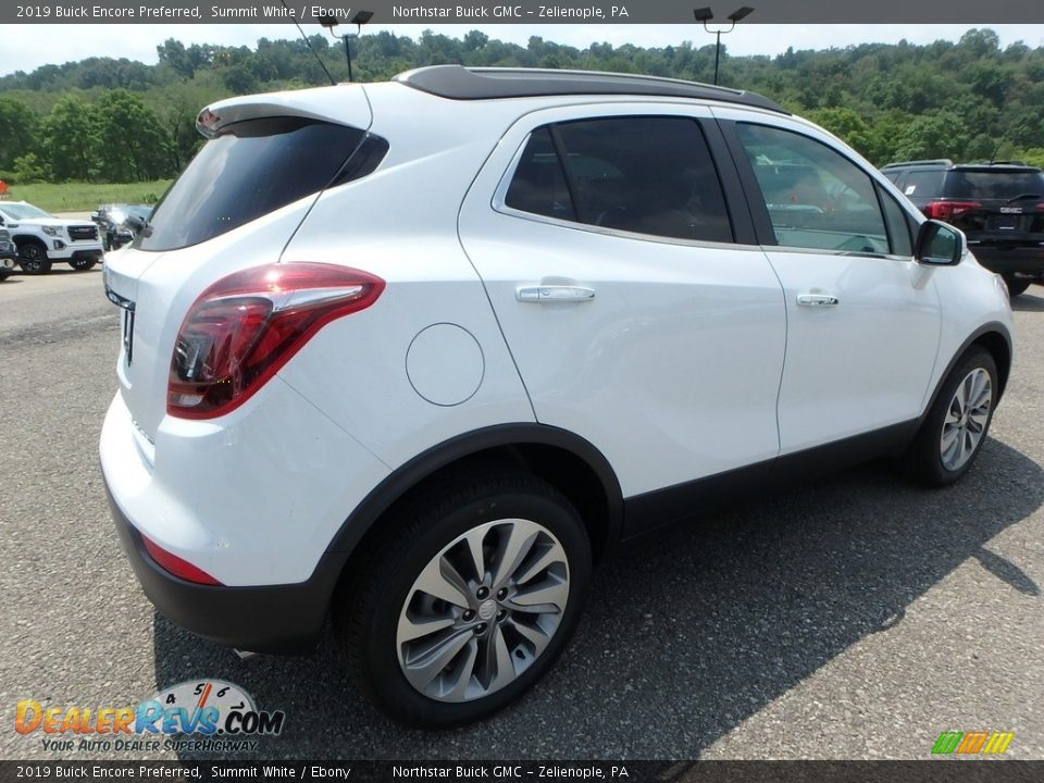 2019 Buick Encore Preferred Summit White / Ebony Photo #6
