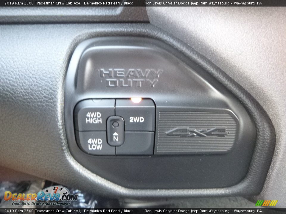 2019 Ram 2500 Tradesman Crew Cab 4x4 Delmonico Red Pearl / Black Photo #19