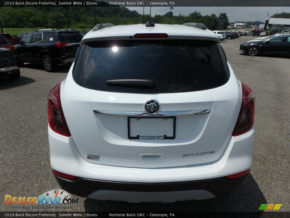 2019 Buick Encore Preferred Summit White / Ebony Photo #7
