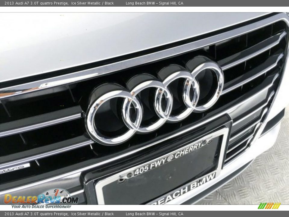 2013 Audi A7 3.0T quattro Prestige Ice Silver Metallic / Black Photo #29