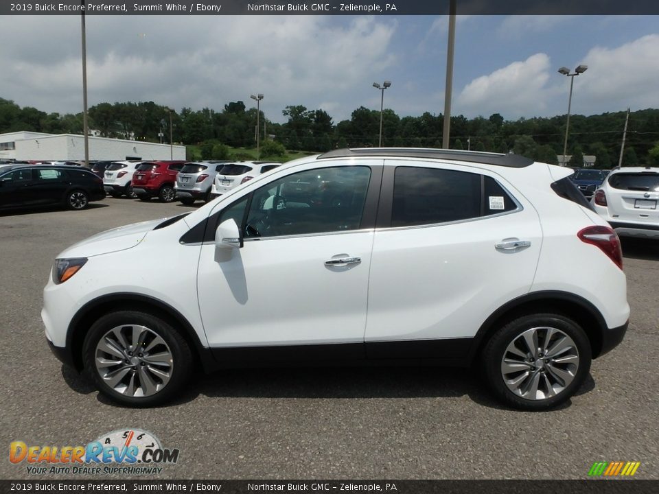 2019 Buick Encore Preferred Summit White / Ebony Photo #10