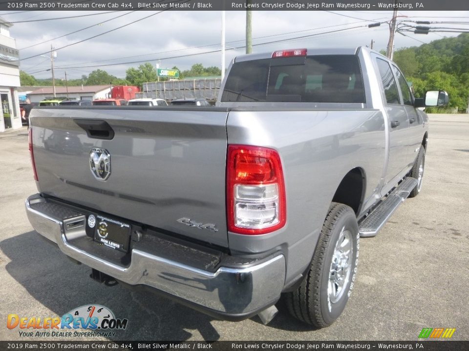 2019 Ram 2500 Tradesman Crew Cab 4x4 Billet Silver Metallic / Black Photo #4