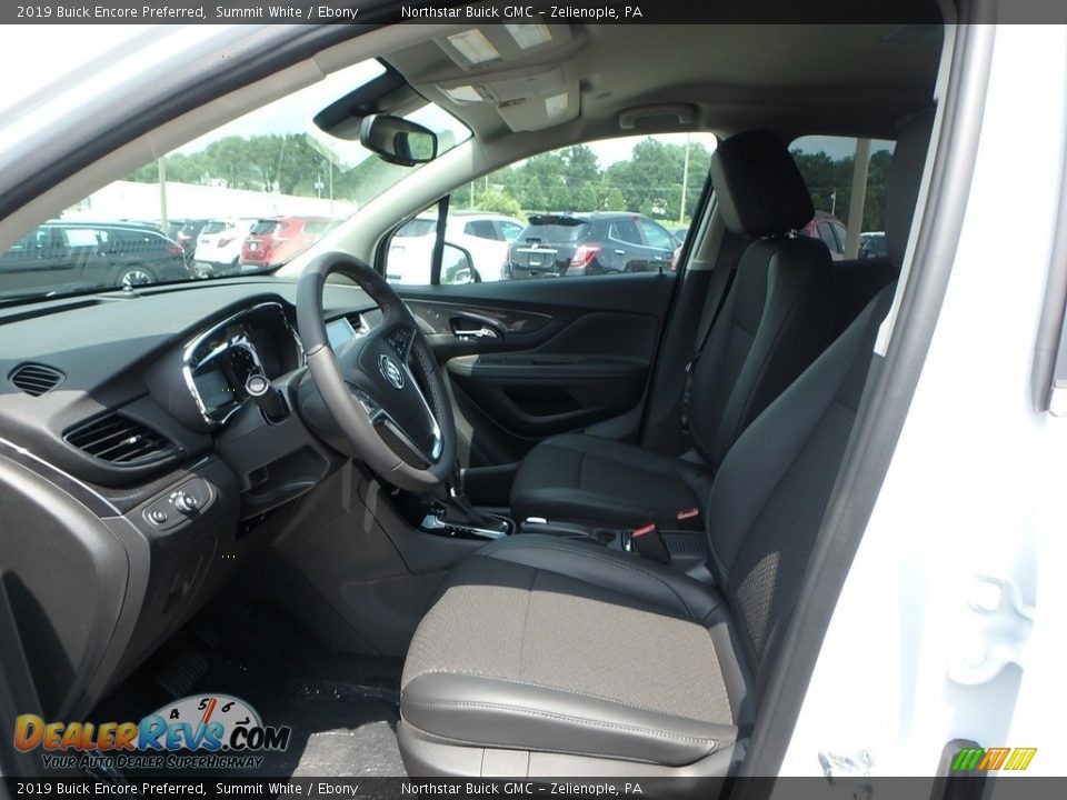 2019 Buick Encore Preferred Summit White / Ebony Photo #12