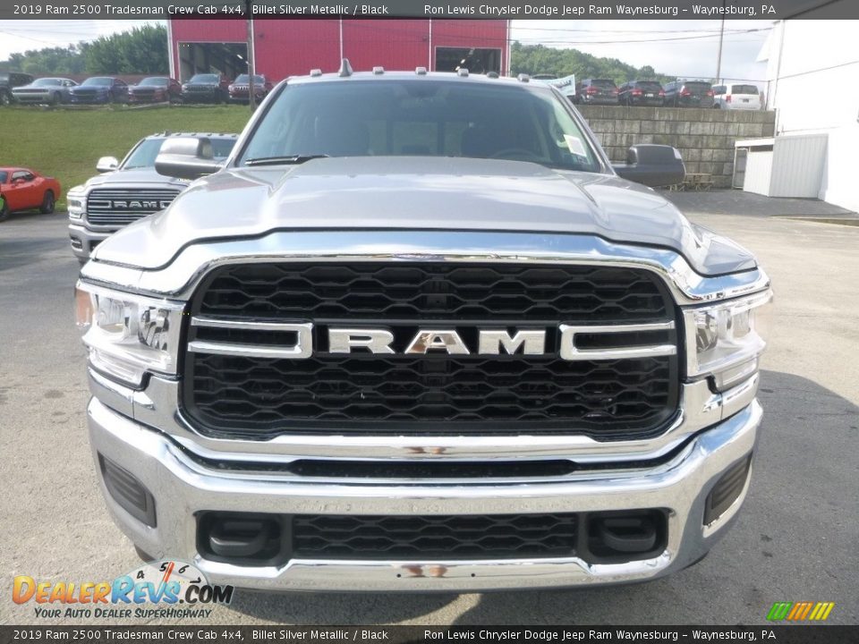 2019 Ram 2500 Tradesman Crew Cab 4x4 Billet Silver Metallic / Black Photo #7