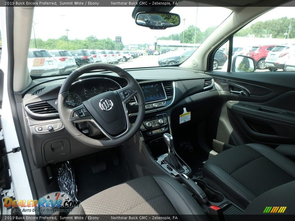 2019 Buick Encore Preferred Summit White / Ebony Photo #14