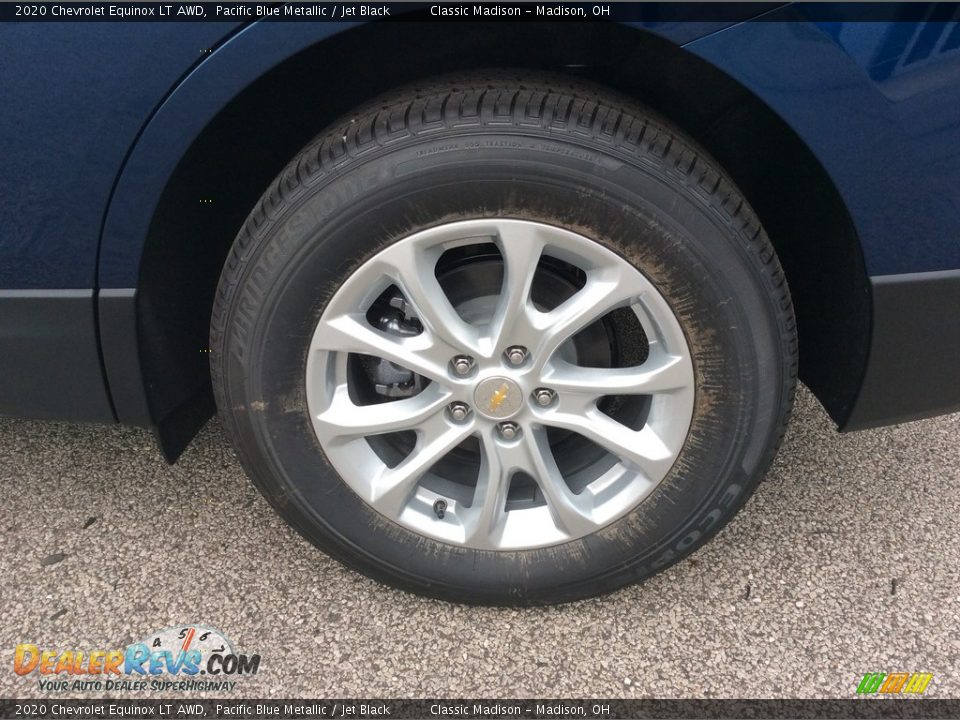 2020 Chevrolet Equinox LT AWD Pacific Blue Metallic / Jet Black Photo #7