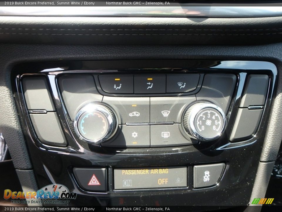2019 Buick Encore Preferred Summit White / Ebony Photo #19