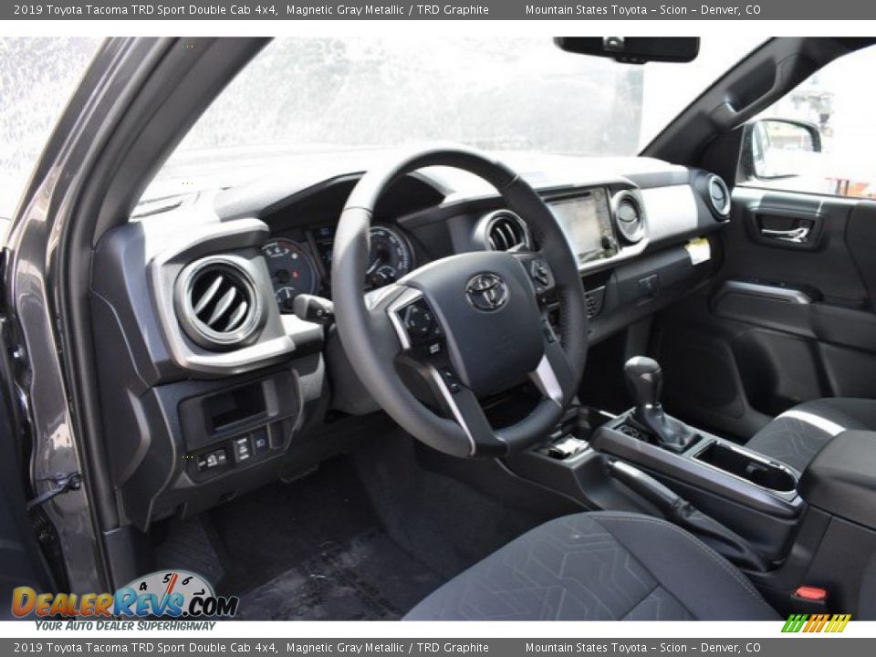 2019 Toyota Tacoma TRD Sport Double Cab 4x4 Magnetic Gray Metallic / TRD Graphite Photo #5