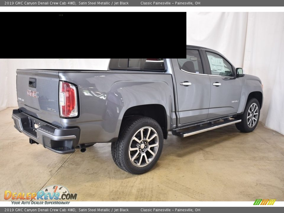 2019 GMC Canyon Denali Crew Cab 4WD Satin Steel Metallic / Jet Black Photo #2