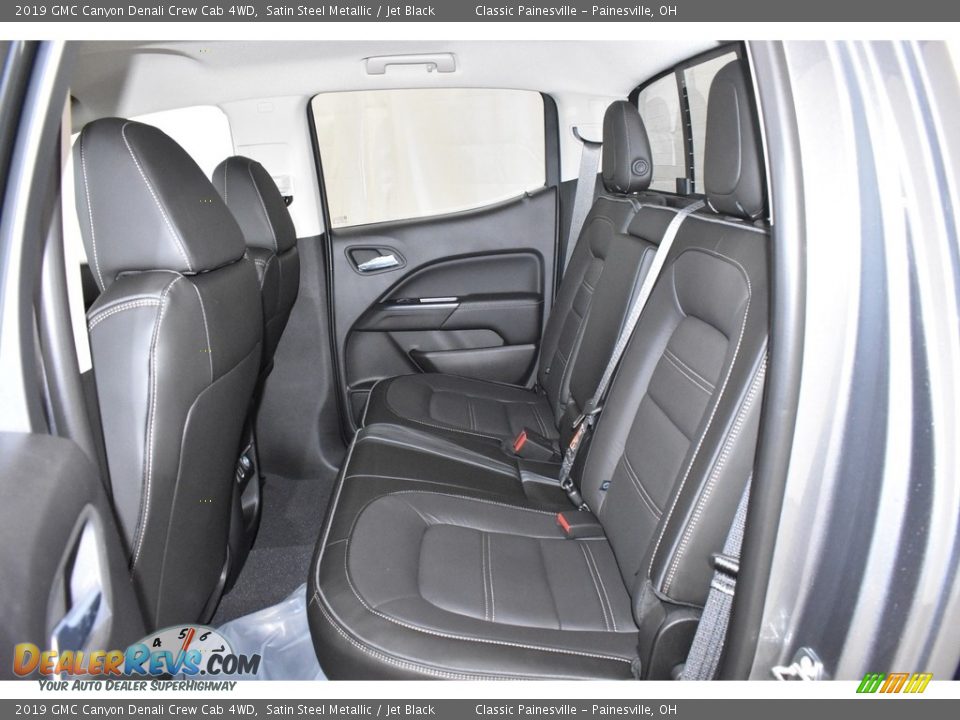 2019 GMC Canyon Denali Crew Cab 4WD Satin Steel Metallic / Jet Black Photo #7