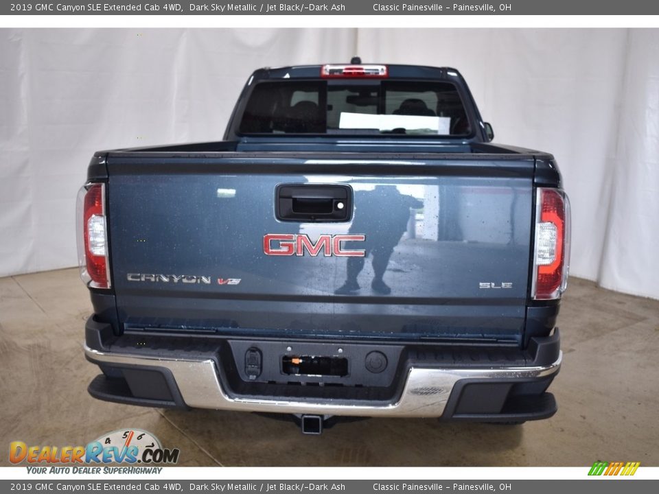 2019 GMC Canyon SLE Extended Cab 4WD Dark Sky Metallic / Jet Black/­Dark Ash Photo #3
