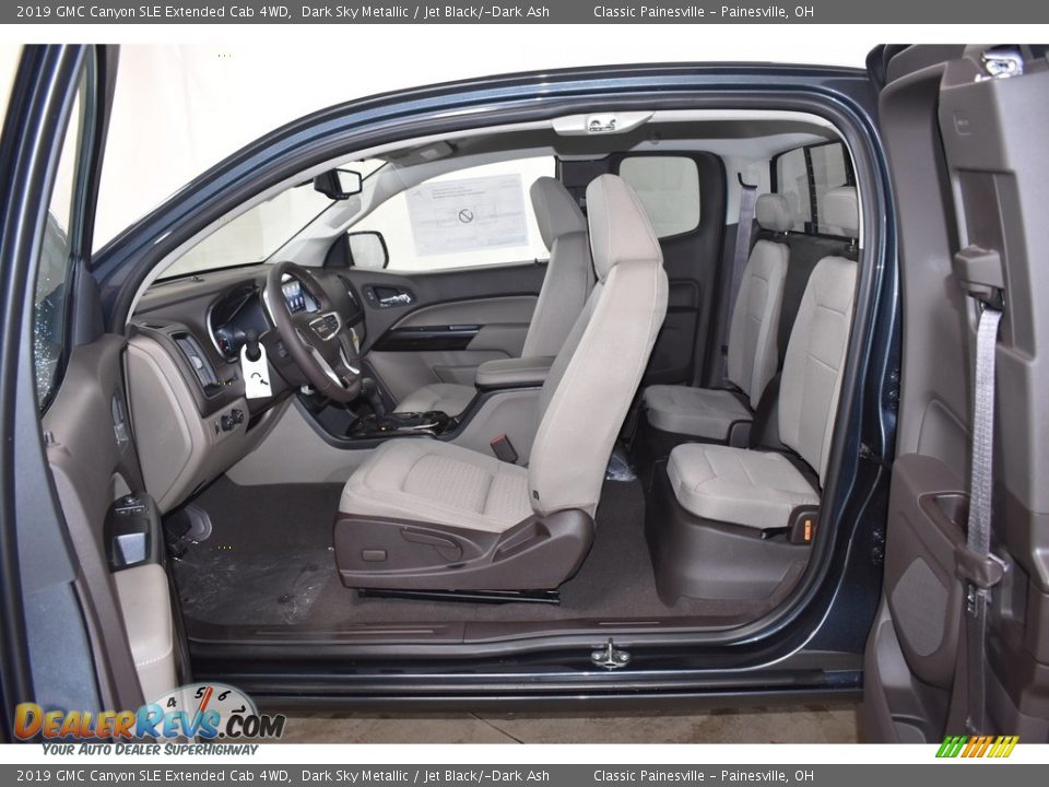 2019 GMC Canyon SLE Extended Cab 4WD Dark Sky Metallic / Jet Black/­Dark Ash Photo #6