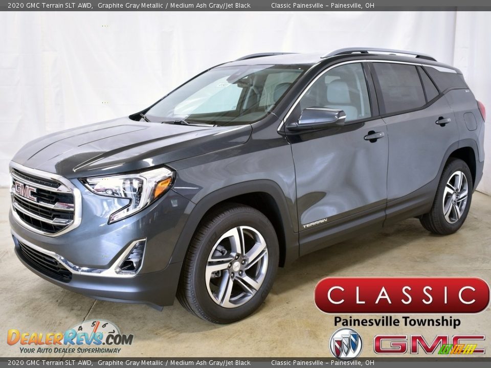 2020 GMC Terrain SLT AWD Graphite Gray Metallic / Medium Ash Gray/Jet Black Photo #1