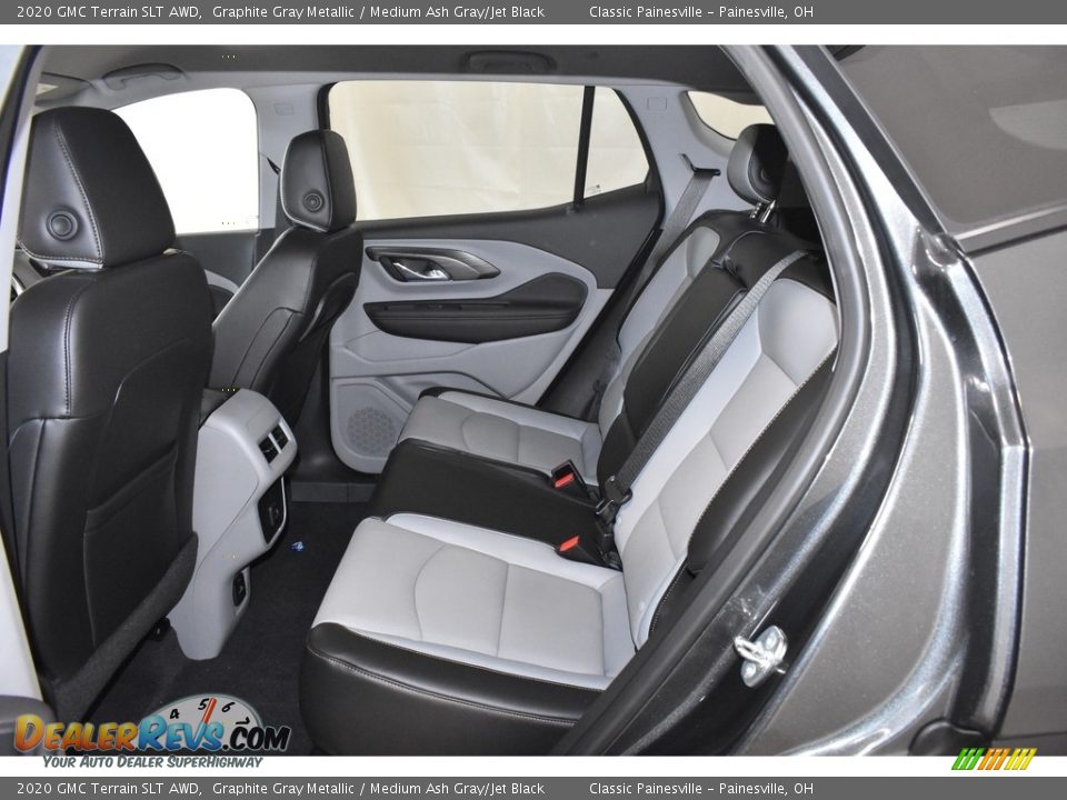 Rear Seat of 2020 GMC Terrain SLT AWD Photo #7
