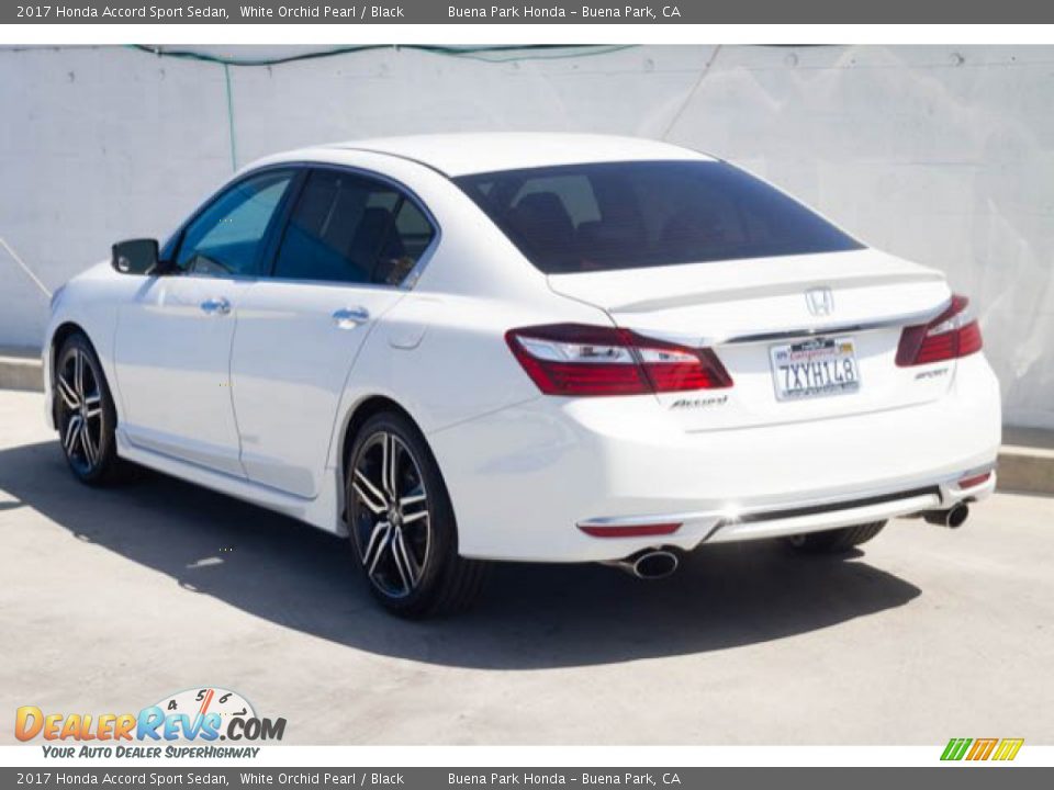 2017 Honda Accord Sport Sedan White Orchid Pearl / Black Photo #2