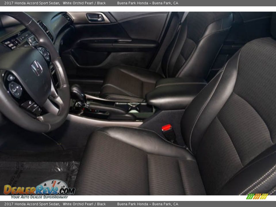 2017 Honda Accord Sport Sedan White Orchid Pearl / Black Photo #3