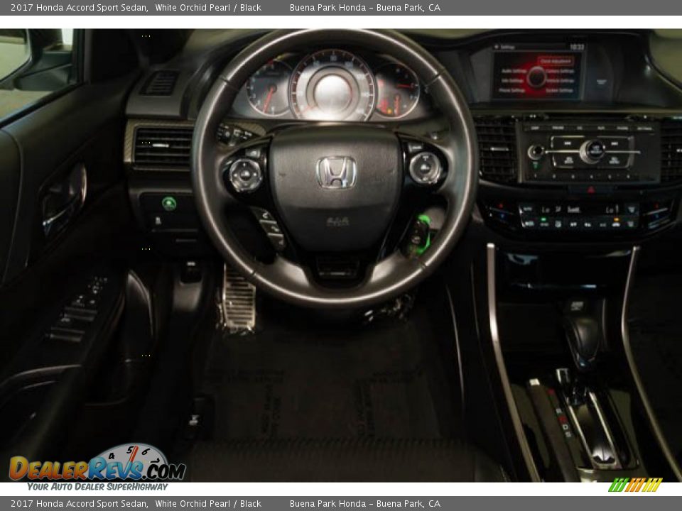 2017 Honda Accord Sport Sedan White Orchid Pearl / Black Photo #5