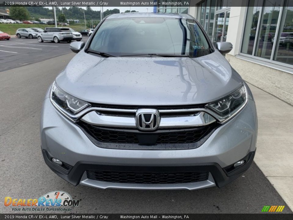 2019 Honda CR-V EX-L AWD Lunar Silver Metallic / Gray Photo #3