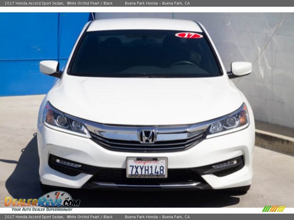 2017 Honda Accord Sport Sedan White Orchid Pearl / Black Photo #7