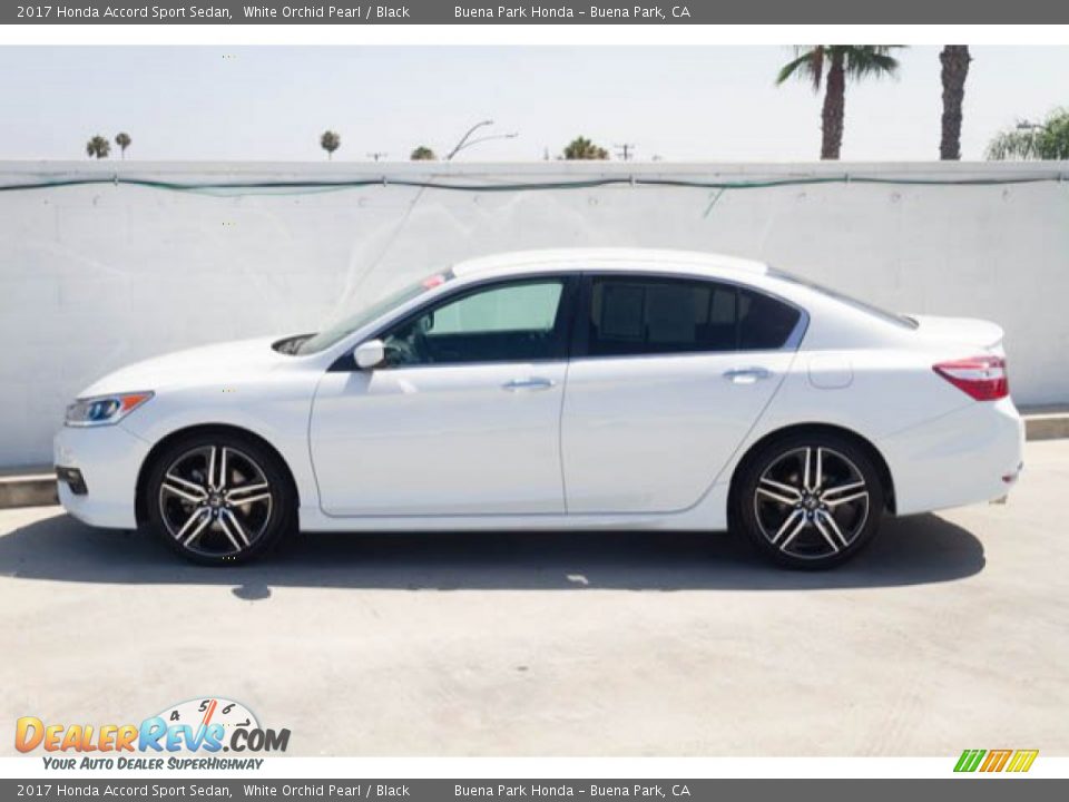 2017 Honda Accord Sport Sedan White Orchid Pearl / Black Photo #8