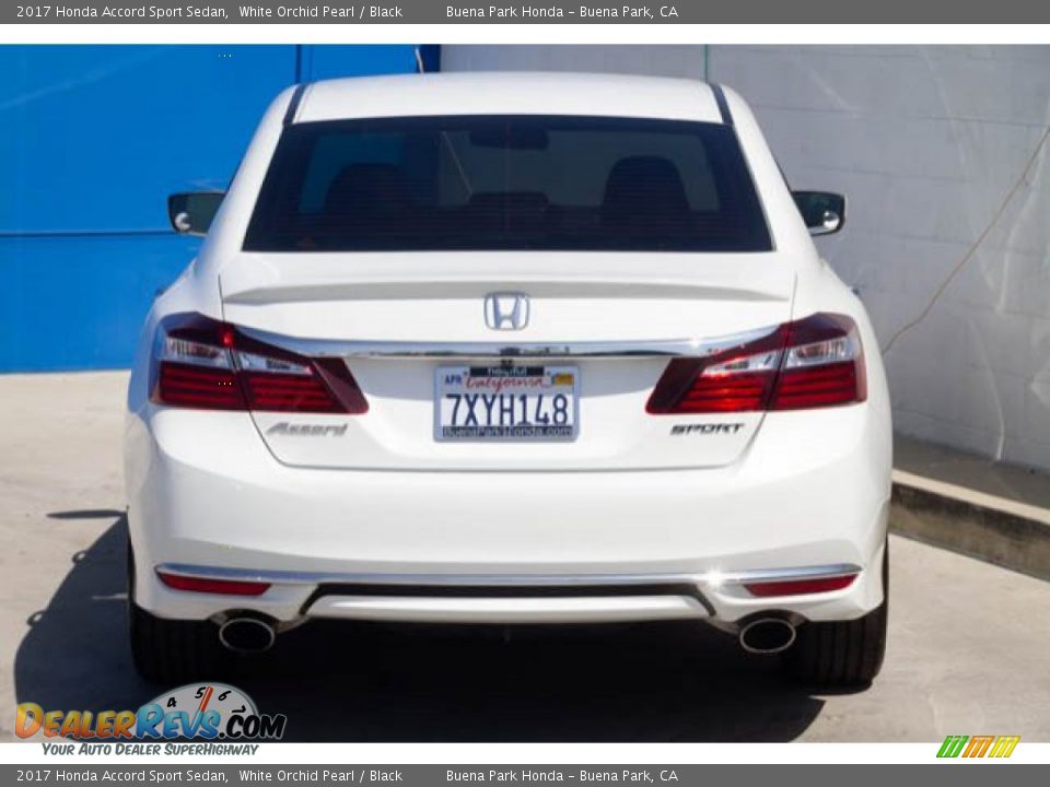 2017 Honda Accord Sport Sedan White Orchid Pearl / Black Photo #9