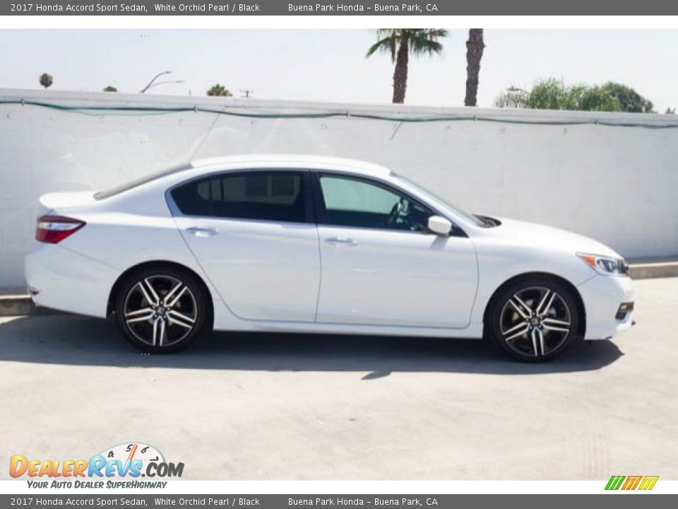 2017 Honda Accord Sport Sedan White Orchid Pearl / Black Photo #12
