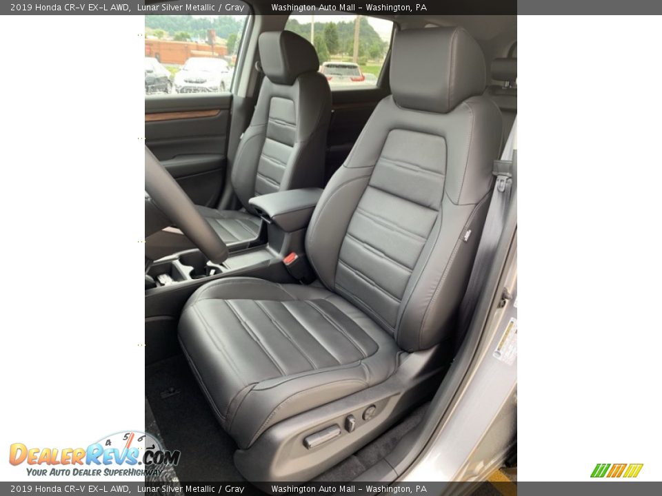 2019 Honda CR-V EX-L AWD Lunar Silver Metallic / Gray Photo #14