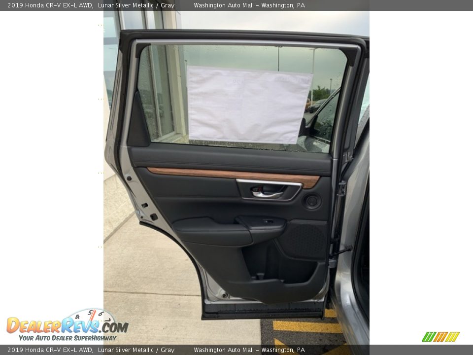 2019 Honda CR-V EX-L AWD Lunar Silver Metallic / Gray Photo #16