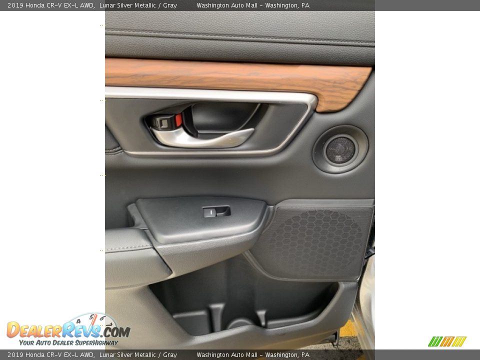 2019 Honda CR-V EX-L AWD Lunar Silver Metallic / Gray Photo #17