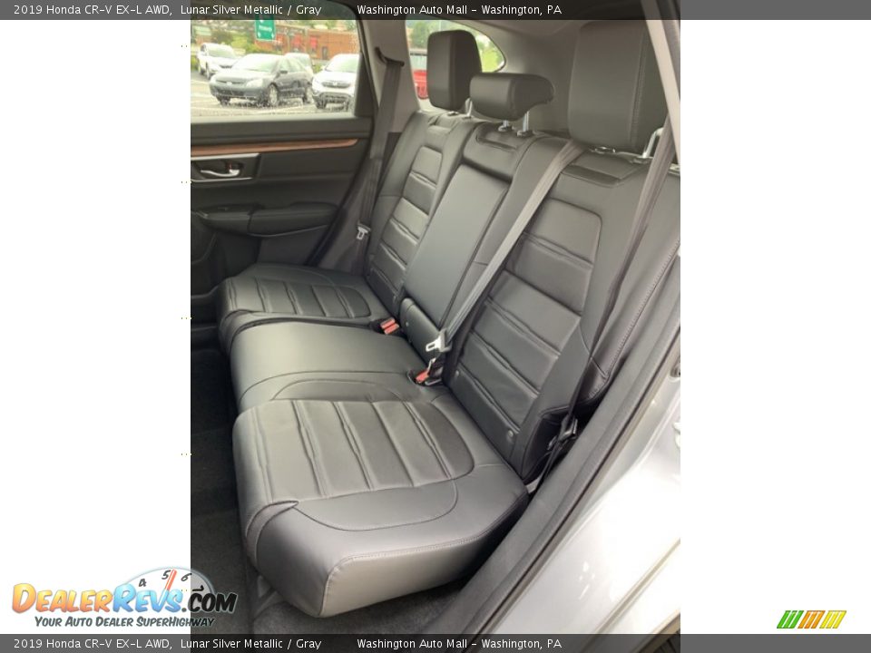2019 Honda CR-V EX-L AWD Lunar Silver Metallic / Gray Photo #18