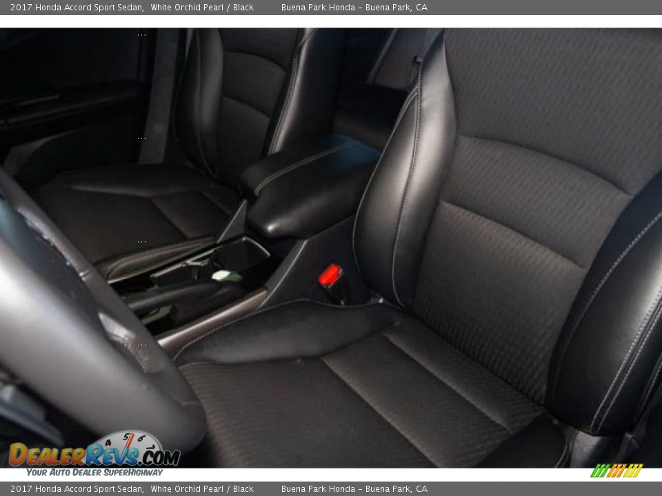 2017 Honda Accord Sport Sedan White Orchid Pearl / Black Photo #15