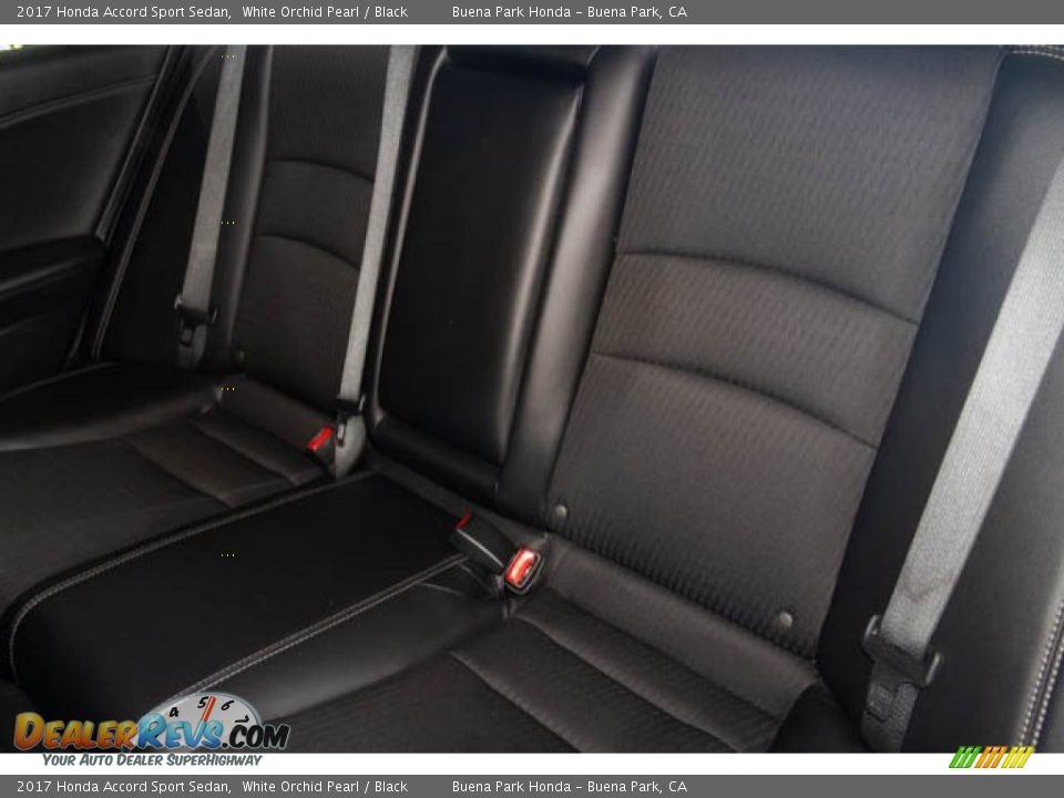 2017 Honda Accord Sport Sedan White Orchid Pearl / Black Photo #16