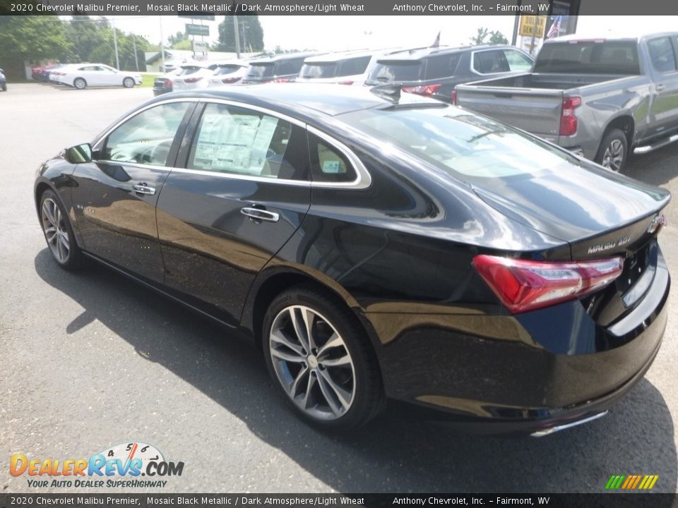 2020 Chevrolet Malibu Premier Mosaic Black Metallic / Dark Atmosphere/Light Wheat Photo #6