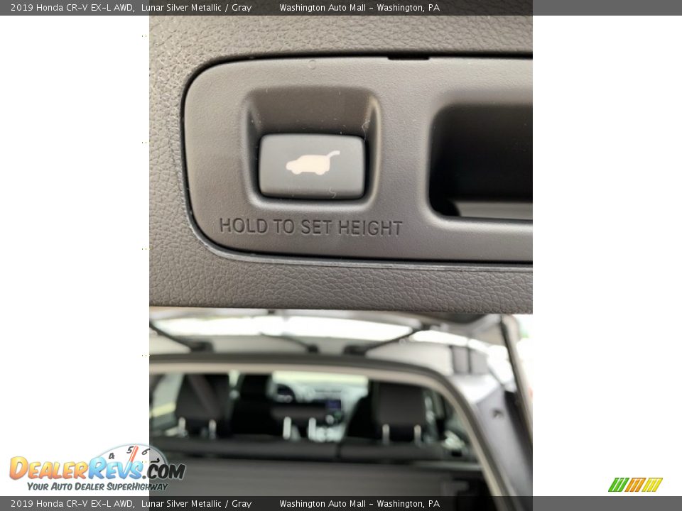 2019 Honda CR-V EX-L AWD Lunar Silver Metallic / Gray Photo #22