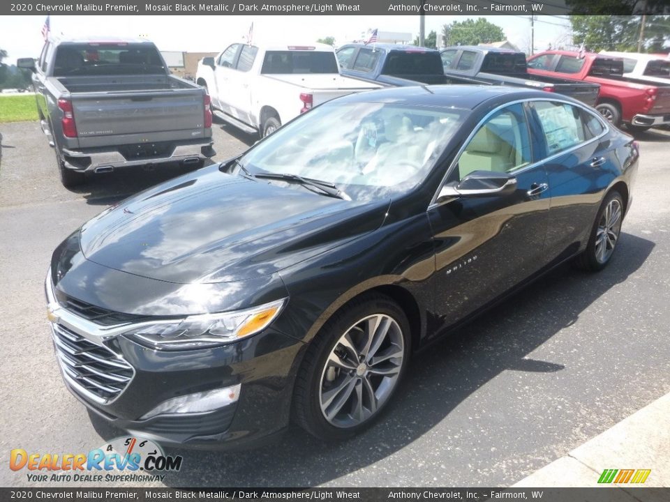 2020 Chevrolet Malibu Premier Mosaic Black Metallic / Dark Atmosphere/Light Wheat Photo #7