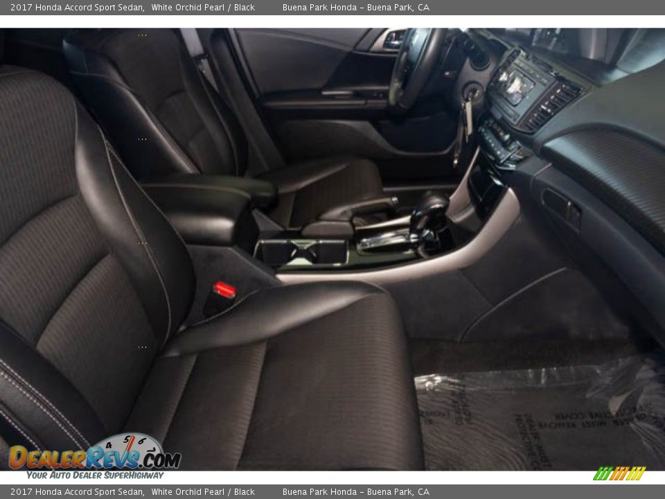 2017 Honda Accord Sport Sedan White Orchid Pearl / Black Photo #20