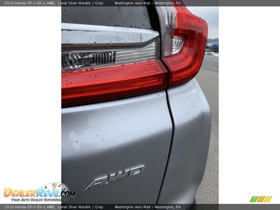 2019 Honda CR-V EX-L AWD Lunar Silver Metallic / Gray Photo #23