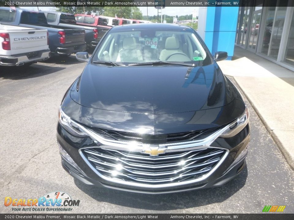 2020 Chevrolet Malibu Premier Mosaic Black Metallic / Dark Atmosphere/Light Wheat Photo #8