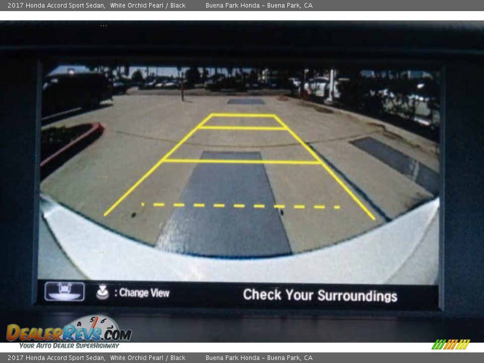 2017 Honda Accord Sport Sedan White Orchid Pearl / Black Photo #23