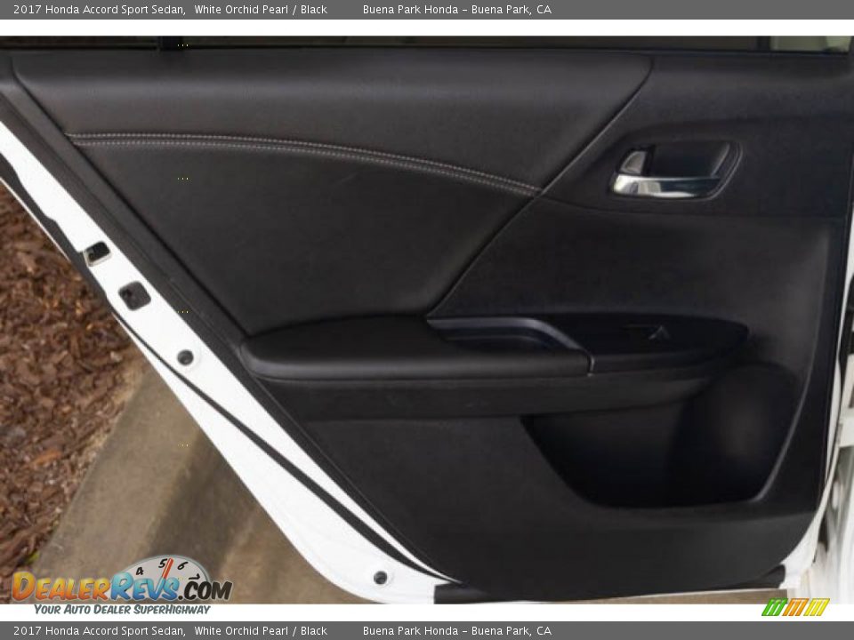 2017 Honda Accord Sport Sedan White Orchid Pearl / Black Photo #27